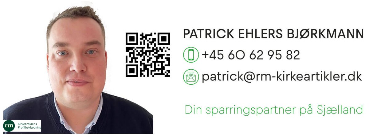 Sig hej til Patrick - vores nye konsulent p Sjlland