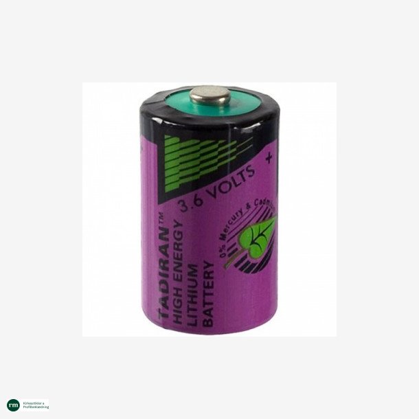 Batteri CR-SL750 /S / &frac12;AA  | Lithium specialbatteri | 3.6V  | Til orgel