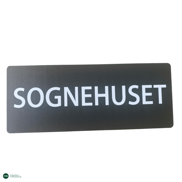 Sognehuset Skilt 25 x 10 cm