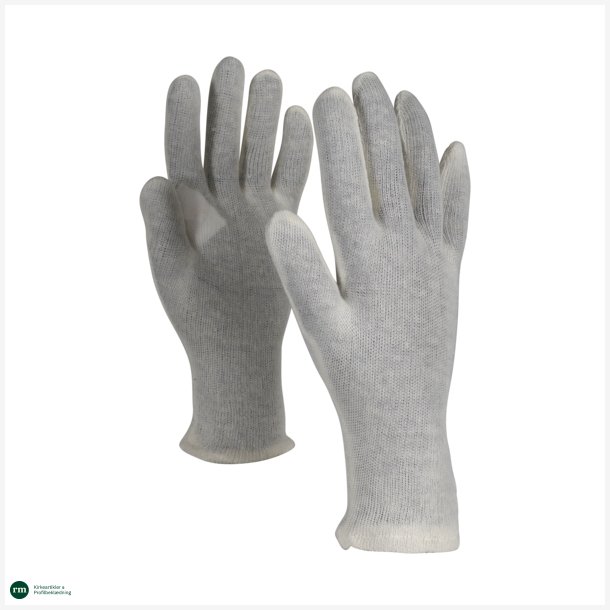 Bomulds handsker | Pk. m. 12 stk.