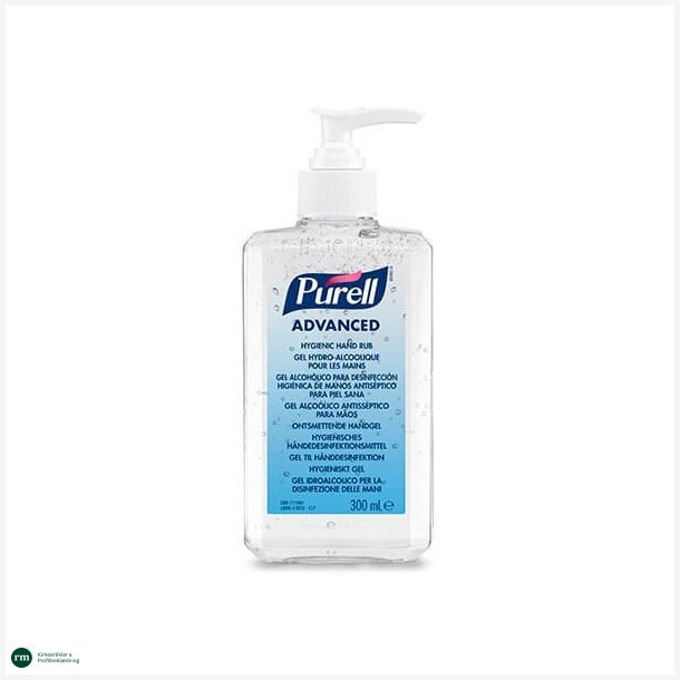 Purell hnddesinfektion gel pumpeflaske | 300 ml