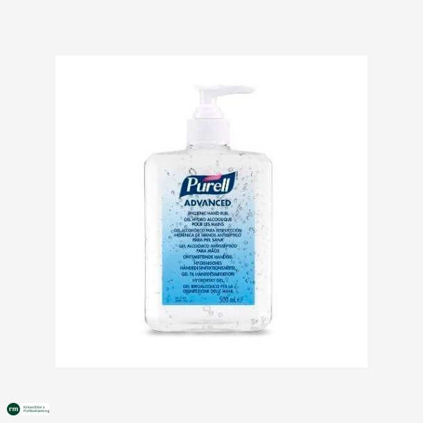 Purell hnddesinfektion gel pumpeflaske | 300 ml.