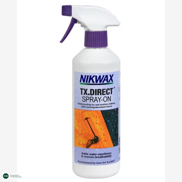 NikWax TX-Direct spray-on imprgnering