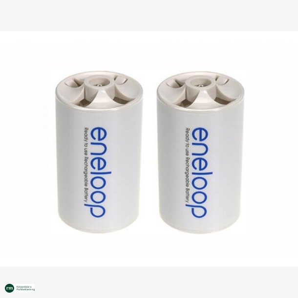 Panasonic eneloop converter AA -> D adapter