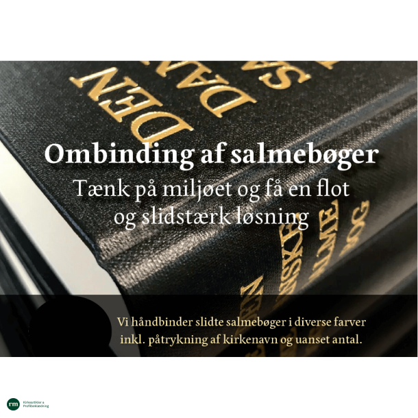 Ombinding af salmebger