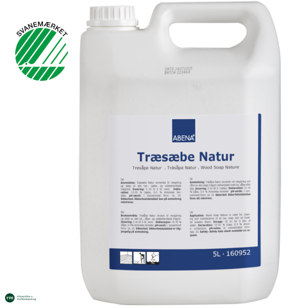 Trsbe 5 ltr. natur uden farve &amp; parfume